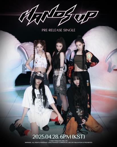 Girl group MEOVV poses for new single 'HANDS UP' with Brazilian-inspired beat ahead of first mini album